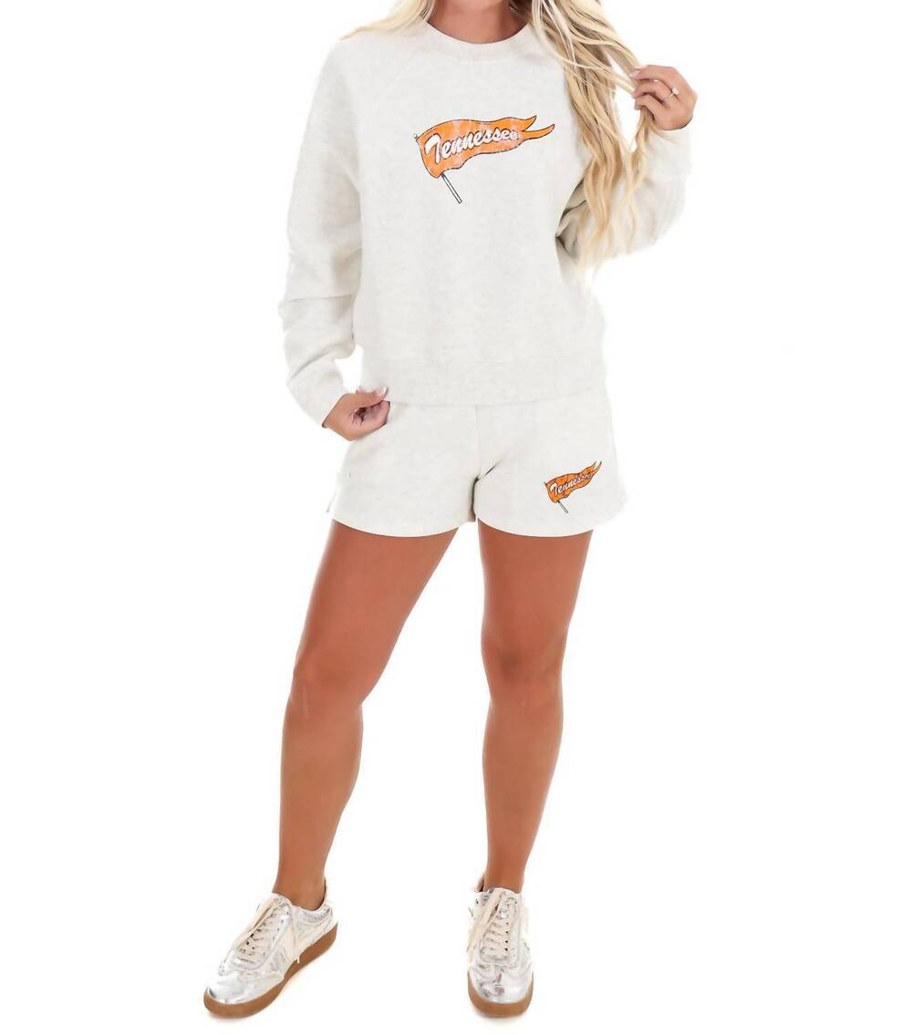 NEW HYPE AND VICE university of tennessee day off shorts in grey